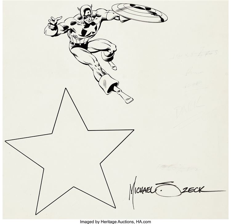 Mike Zeck : From Auction Records