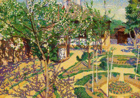 Ervin Planyi : Spring Garden, 1907-09