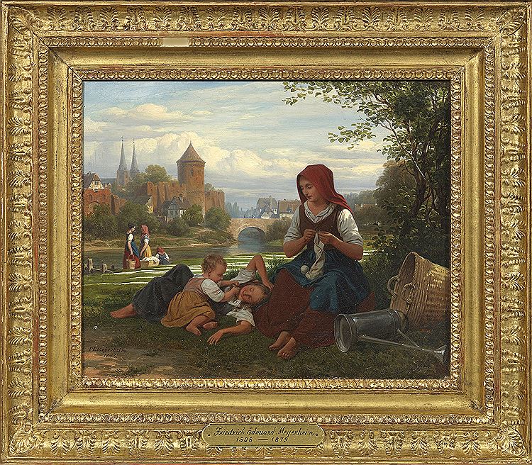 Friedrich Edouard Meyerheim : From Auction Records