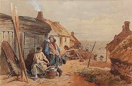 Robert Anderson : 'FISHERFOLKS OF AUCHMITHIE'