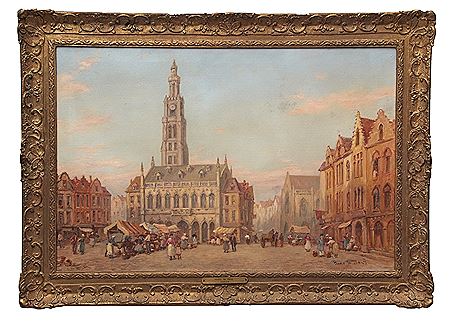 Thomas E Francis : Hotel de Ville, Arras, France