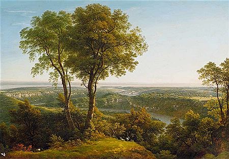 Matthias Rudolf Toma : Danube landscape