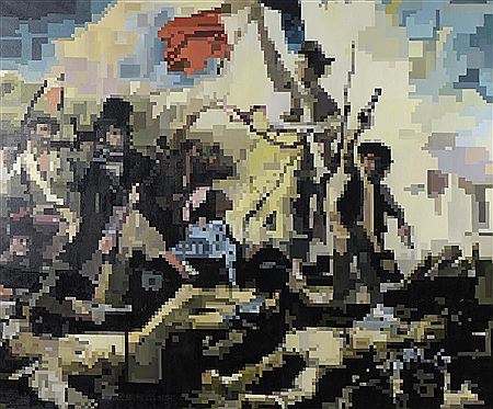 Nicolas Moreau : La Liberté guidant le peuple numérique, 2011