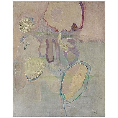 Antoni Peyri : Flores, hojas y árboles, 1964