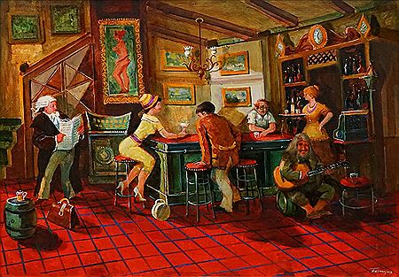 Zoltan Fenyes : Saloon Room