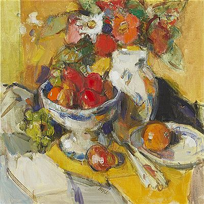 Gordon Bryce : STILL-LIFE WITH RED PEARS