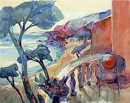 Marcel Gault : BALCONY VIEW