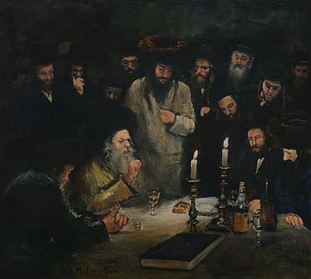 Zvi Malnovitzer : Rabbis around the table