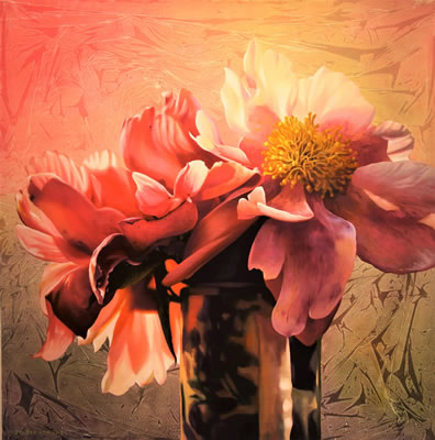 Jang Cheol Seok : Peony (series II)