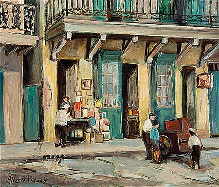 Alberta Kinsey : 'French Quarter Book Store'