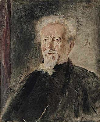 Leo Samberger : Portrait of Georg Kerschensteiner (1854 - Munich - 1932)