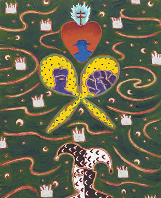 Francis Pavy : 'Jester with Swirling Dreams', 1996