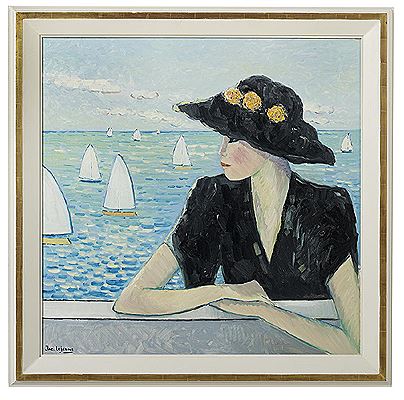 Jacques Renard Lejeune : 'Looking Out to the Sea'