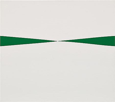 Carmen Herrera : Blanco y Verde