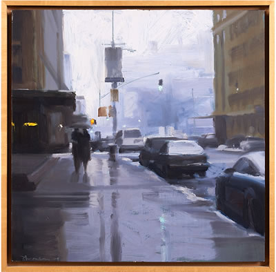 Ben Aronson : Winter Mist Tribeca, 2004