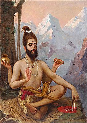 Mahadev Viswanath Dhurandhar : Untitled (Shiva)