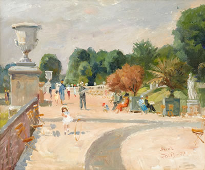 Greta Gerell : Jardin du Luxembourg - Paris