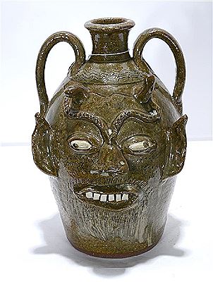 Charles Lisk : Devil Face Jug