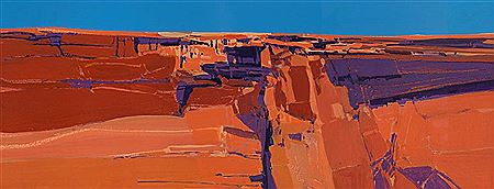 Buffalo Kaplinski : 'Orange Sandstone Ruins'