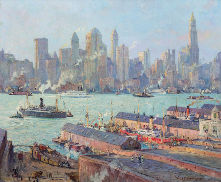 Colin Campbell Cooper : From Auction Records