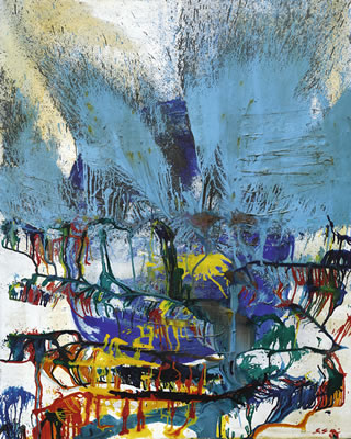 Shozo Shimamoto : UNTITLED - BOTTLE CRASH