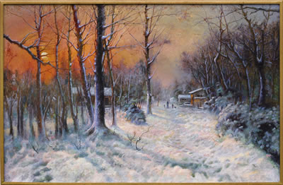 Wenliang Yan : WINTER SUNSET