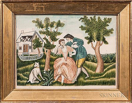 Eunice Pinney : Couple in a Landscape