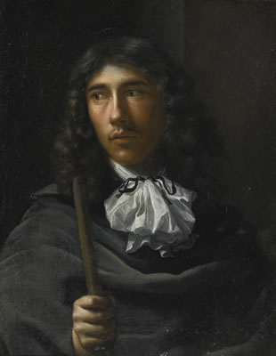 Wallerant Vaillant : PORTRAIT OF A YOUNG MAN