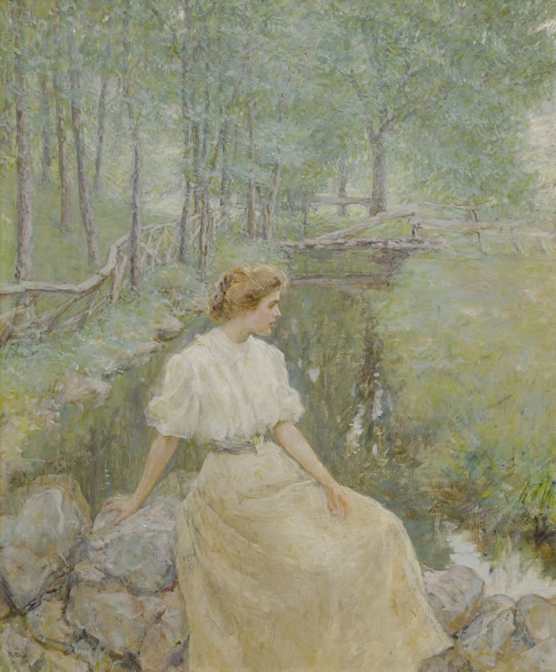 Robert Lewis Reid : From Auction Records