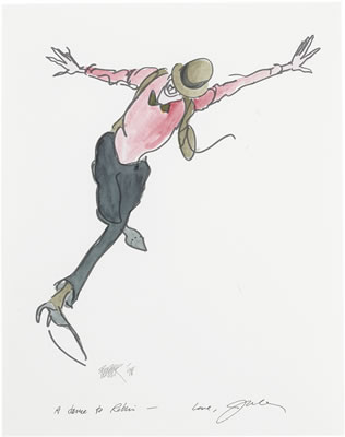 Jules Feiffer : 'A DANCE TO ROBIN,' 1998