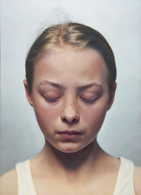 Gottfried Helnwein : KINDSKOPF (HEAD OF A CHILD) III