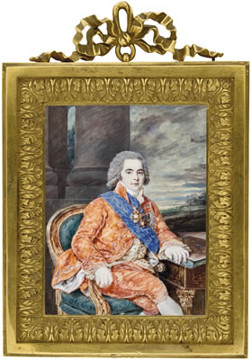 Augustin Ritt : PORTRAIT OF PRINCE ALEXEI BORISOVICH KURAKIN (1759-1829)