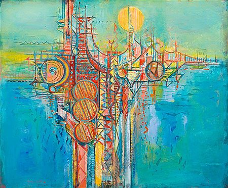 Dirk Adriaan Meerkotter : Abstract Cityscape