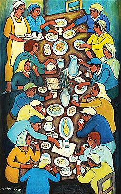 Shraga Weil : Passover Seder, 1949