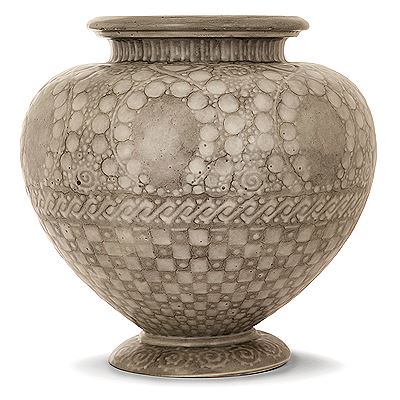 Emile Decoeur : Vase en grès