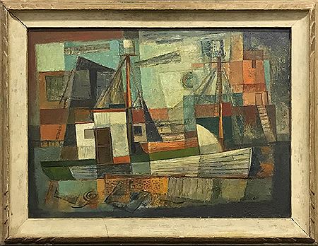 Frederick James Gill : Fisherman's Wharf