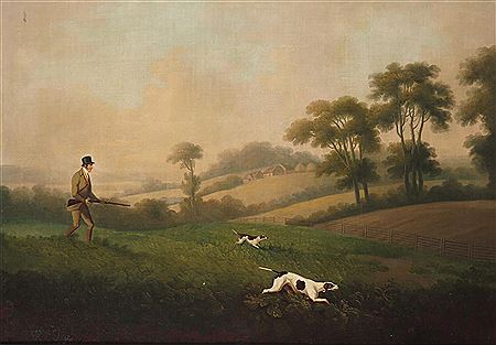 Samuel Howitt : Partridge shooting; Woodcock shooting; Pheasant shooting (3)